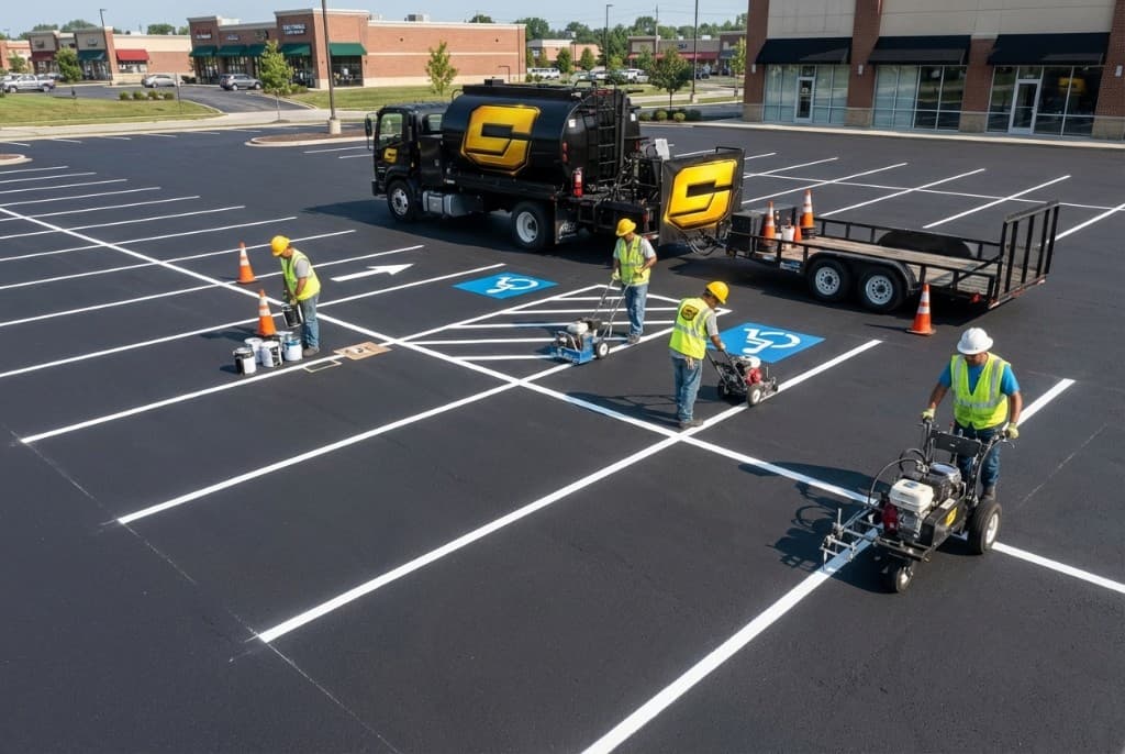Precision Line Striping
